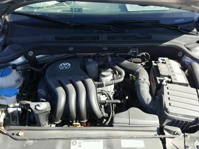 3VW2K7AJ7EM318086 - 2014 VOLKSWAGEN JETTA BASE ვერცხლისფერი ფოტო 7