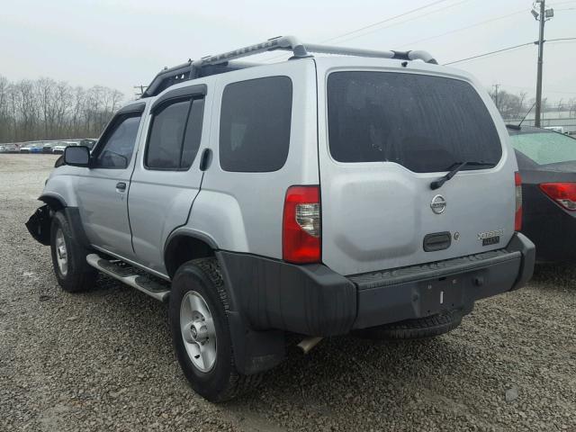 5N1ED28Y92C520792 - 2002 NISSAN XTERRA XE SILVER photo 3