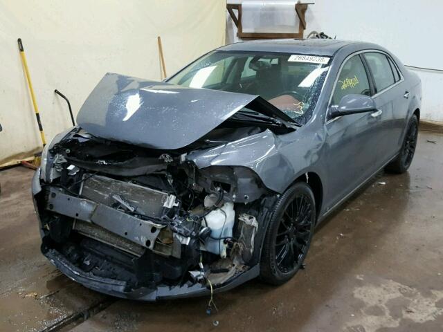 1G1ZK577494193723 - 2009 CHEVROLET MALIBU LTZ Сұр фото 2