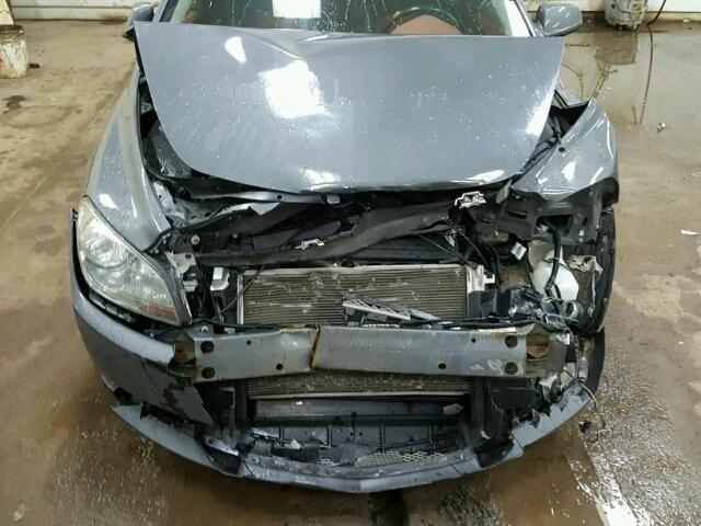 1G1ZK577494193723 - 2009 CHEVROLET MALIBU LTZ Сұр фото 7