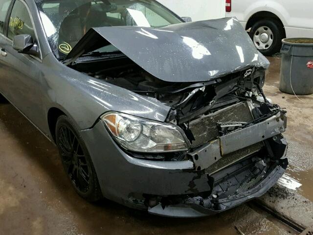 1G1ZK577494193723 - 2009 CHEVROLET MALIBU LTZ Сұр фото 9