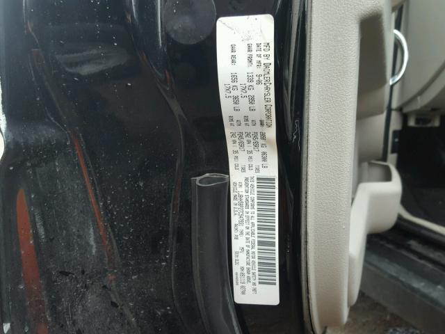 1J8HH58P27C547931 - 2007 JEEP COMMANDER შავი ფოტო 10