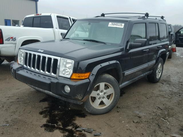 1J8HH58P27C547931 - 2007 JEEP COMMANDER შავი ფოტო 2