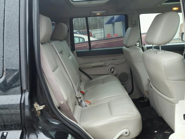 1J8HH58P27C547931 - 2007 JEEP COMMANDER შავი ფოტო 6