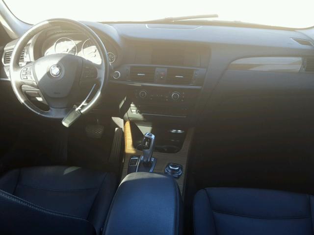 5UXWX9C51D0A08908 - 2013 BMW X3 XDRIVE2 Серый фото 9