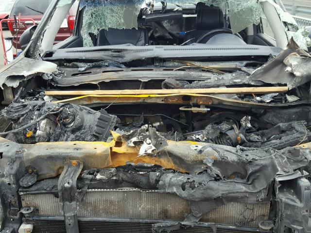 5FNYF486X9B055023 - 2009 HONDA PILOT EXL BLUE photo 7