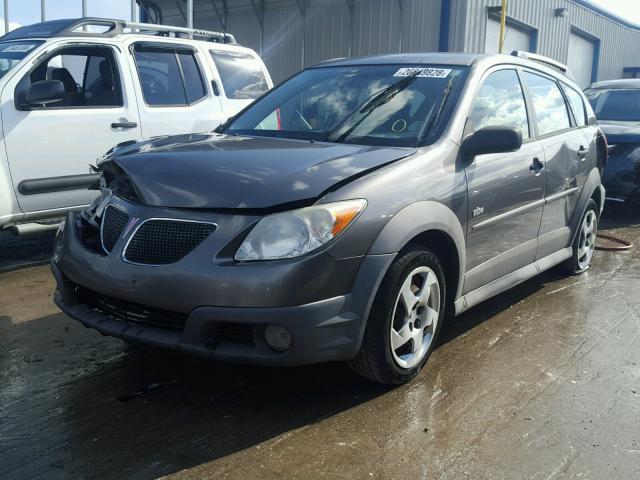 5Y2SL63885Z480375 - 2005 PONTIAC VIBE GRAY photo 2