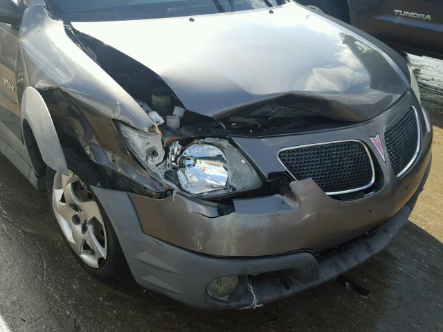 5Y2SL63885Z480375 - 2005 PONTIAC VIBE GRAY photo 9