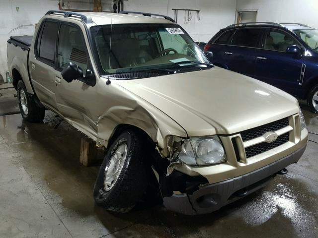 1FMZU77E42UB70181 - 2002 FORD EXPLORER S TAN photo 1