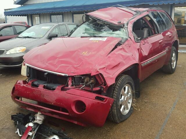 1GKDT13S242178177 - 2004 GMC ENVOY Rot Foto 2