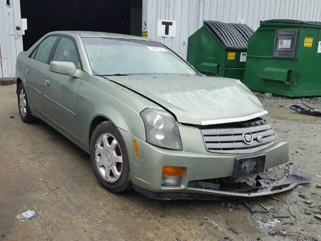 1G6DM577040144551 - 2004 CADILLAC CTS GREEN photo 1