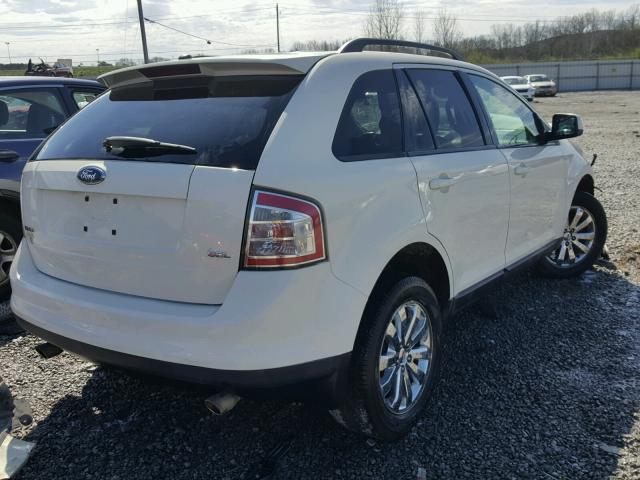 2FMDK39C87BA94093 - 2007 FORD EDGE SEL P CREAM photo 4