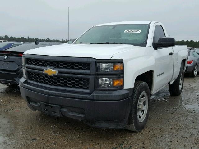 1GCNCPEHXFZ151047 - 2015 CHEVROLET SILVERADO WHITE photo 2