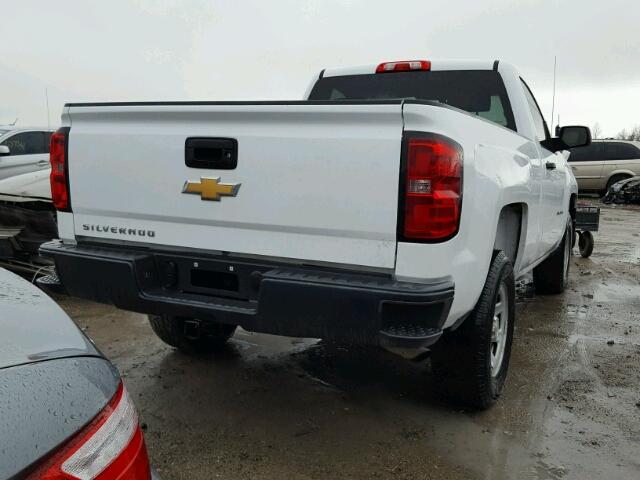 1GCNCPEHXFZ151047 - 2015 CHEVROLET SILVERADO WHITE photo 4