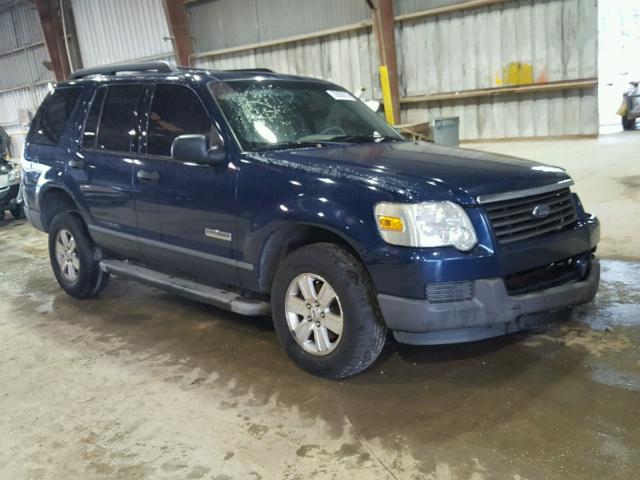 1FMEU72EX6ZA04553 - 2006 FORD EXPLORER X BLUE photo 1