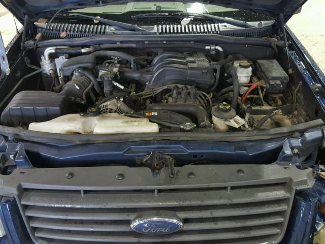 1FMEU72EX6ZA04553 - 2006 FORD EXPLORER X BLUE photo 7