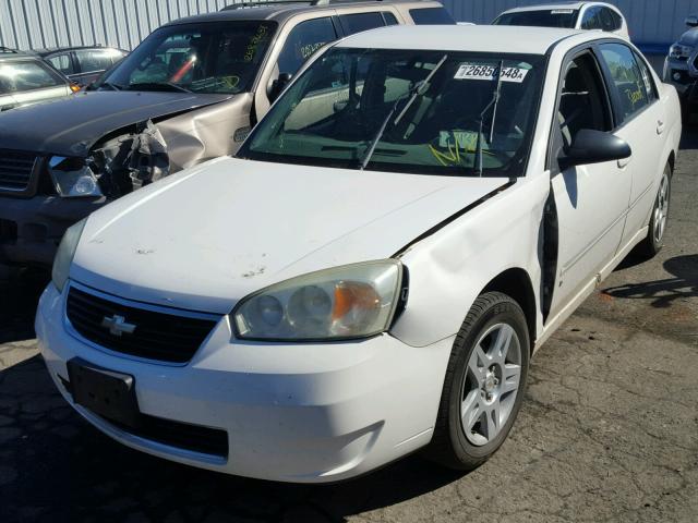 1G1ZT51F26F203842 - 2006 CHEVROLET MALIBU LT WHITE photo 2