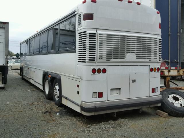 1M8PDMPA53P055856 - 2003 MOTOR COACH INDUSTRIES TRANSIT BU WHITE photo 3