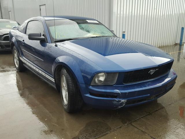 1ZVFT80NX65147902 - 2006 FORD MUSTANG BLUE photo 1