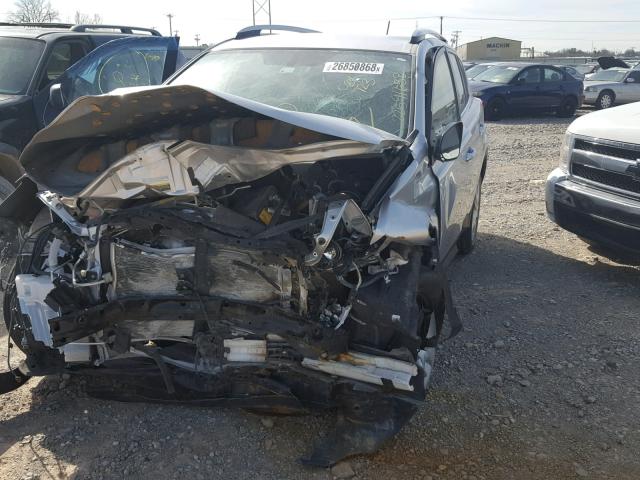 JTMBFREV3D5024723 - 2013 TOYOTA RAV4 LE Արծաթագույն լուսանկար 2