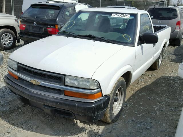 1GCCS14H638108447 - 2003 CHEVROLET S TRUCK S1 WHITE photo 2