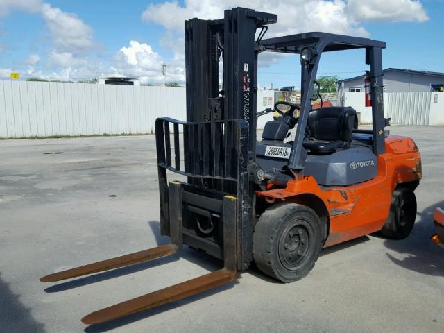 00000000000062813 - 2006 TOYOTA FORKLIFT ORANGE photo 2