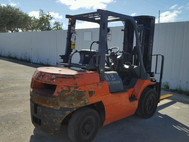 00000000000062813 - 2006 TOYOTA FORKLIFT ORANGE photo 4