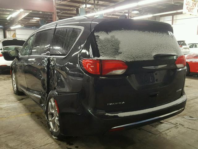 2C4RC1GG2JR185733 - 2018 CHRYSLER PACIFICA L 黑色 照片 3