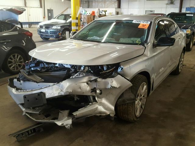 2G11X5SL0F9162495 - 2015 CHEVROLET IMPALA LS SILVER photo 2