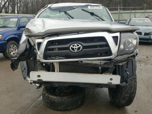 5TELU42N38Z541475 - 2008 TOYOTA TACOMA DOU SILVER photo 7