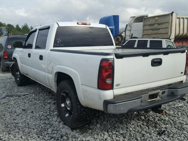 2GCEK13Z661316385 - 2006 CHEVROLET SILVERADO WHITE photo 3