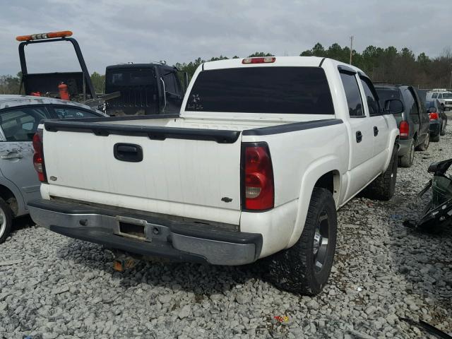 2GCEK13Z661316385 - 2006 CHEVROLET SILVERADO WHITE photo 4