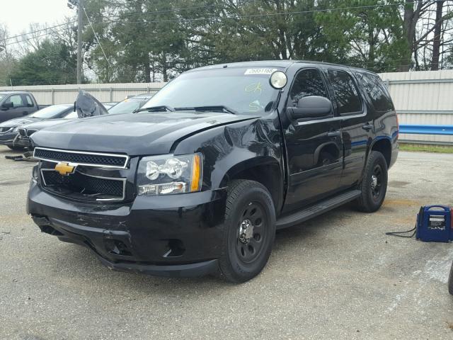 1GNLC2E0XER207661 - 2014 CHEVROLET TAHOE POLI BLACK photo 2