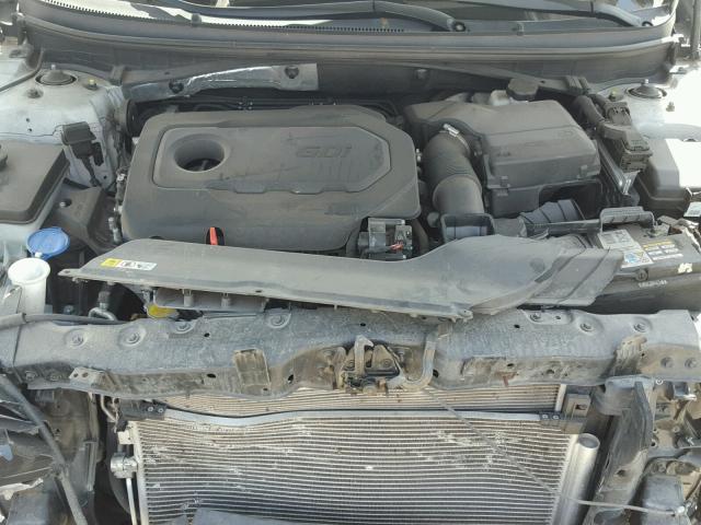 5NPE24AFXFH150719 - 2015 HYUNDAI SONATA SE GRAY photo 7