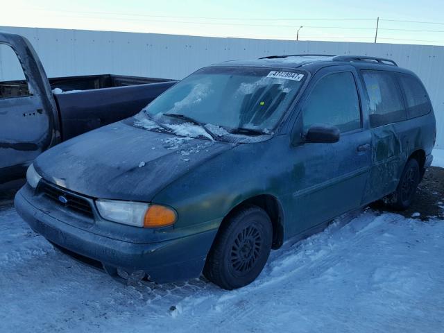 2FMDA5145WBA31339 - 1998 FORD WINDSTAR W GREEN photo 2