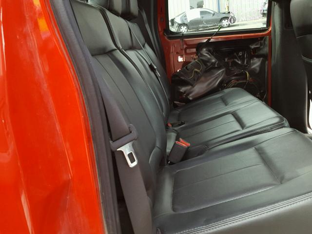 1FTFW1ET3EFA68556 - 2014 FORD F150 SUPER RED photo 6