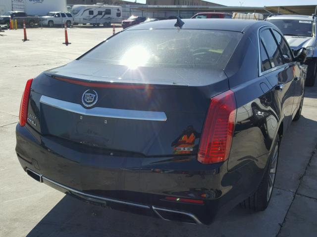 1G6AY5S34E0132870 - 2014 CADILLAC CTS PERFOR 黑色 照片 4