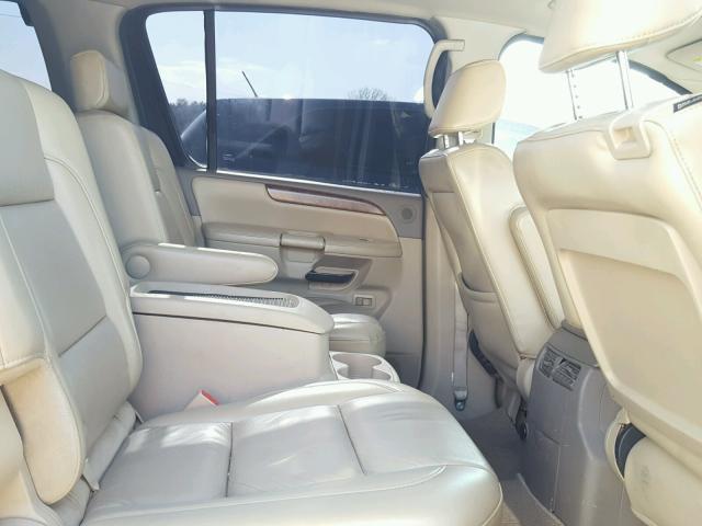 5N1BA08DX8N629854 - 2008 NISSAN ARMADA SE WHITE photo 6