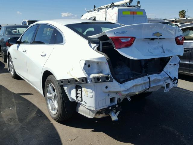1G1ZC5ST0HF239133 - 2017 CHEVROLET MALIBU LS თეთრი ფოტო 3