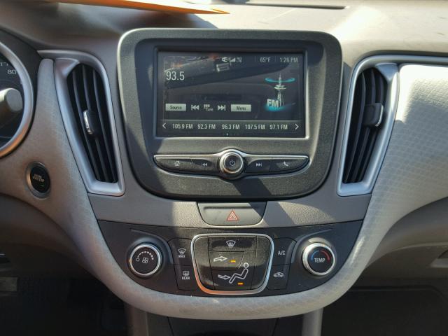 1G1ZC5ST0HF239133 - 2017 CHEVROLET MALIBU LS თეთრი ფოტო 9