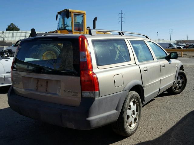 YV1SZ58D811013085 - 2001 VOLVO V70 XC GRAY photo 4