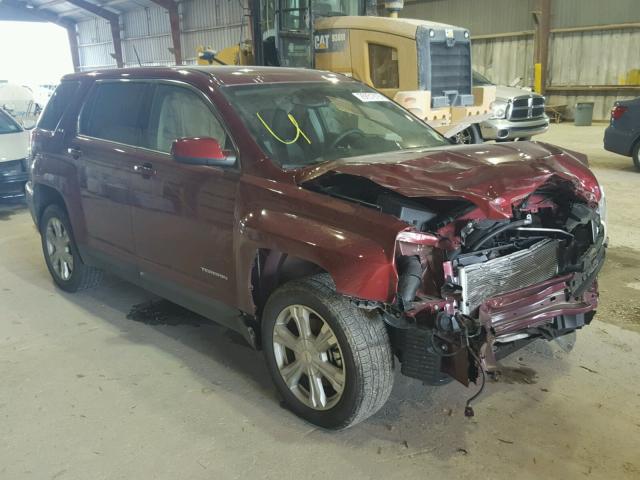 2GKALMEK6H6151204 - 2017 GMC TERRAIN SL RED photo 1