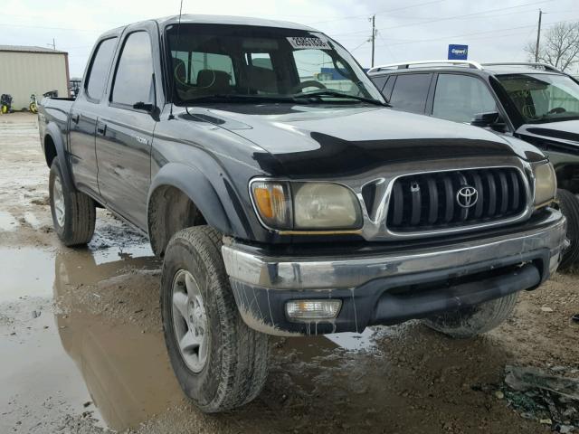 5TEGN92N23Z239969 - 2003 TOYOTA TACOMA DOU BLACK photo 1