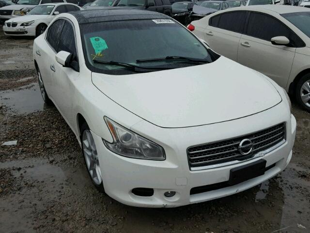 1N4AA5AP6AC872098 - 2010 NISSAN MAXIMA S WHITE photo 1