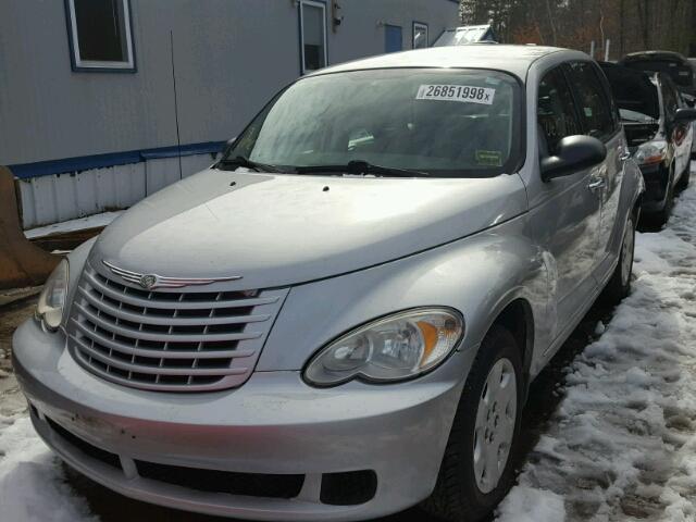 3A8FY48B28T137366 - 2008 CHRYSLER PT CRUISER SILVER photo 2