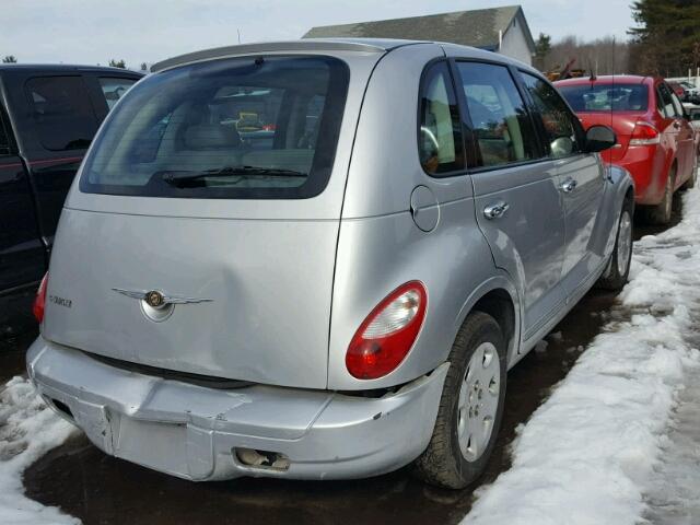 3A8FY48B28T137366 - 2008 CHRYSLER PT CRUISER SILVER photo 4