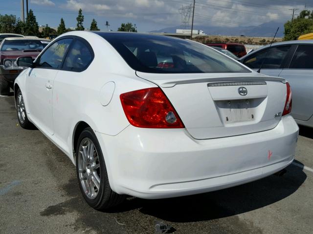 JTKDE177970201653 - 2007 TOYOTA SCION TC 白色 照片 3