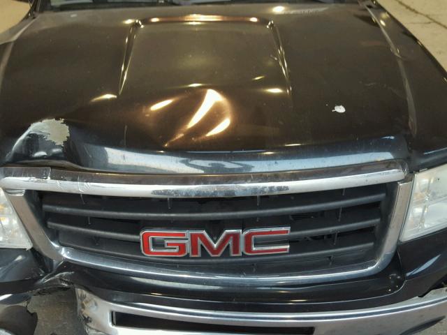 3GTEC23389G186247 - 2009 GMC SIERRA C15 BLACK photo 7