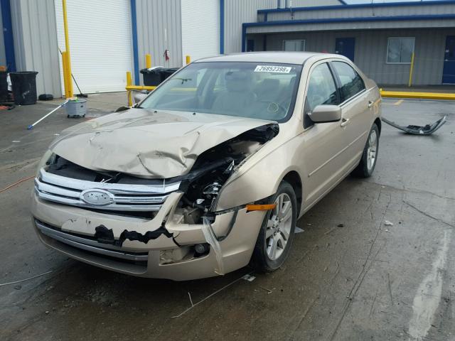 3FAHP08156R122394 - 2006 FORD FUSION SEL GOLD photo 2