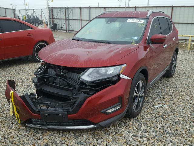 5N1AT2MT6JC705330 - 2018 NISSAN ROGUE S RED photo 2